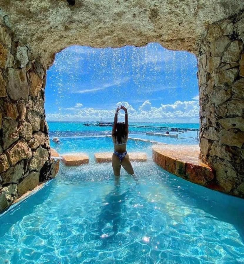 Apartamento En Fraccionamiento Privado 6 Personas Con Piscina Cerca De La Playa Playa del Carmen Exterior photo