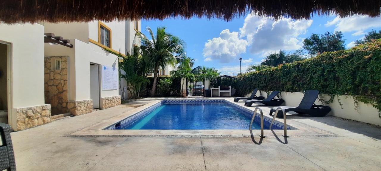 Apartamento En Fraccionamiento Privado 6 Personas Con Piscina Cerca De La Playa Playa del Carmen Exterior photo