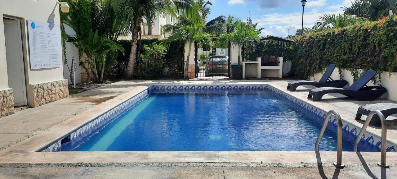 Apartamento En Fraccionamiento Privado 6 Personas Con Piscina Cerca De La Playa Playa del Carmen Exterior photo